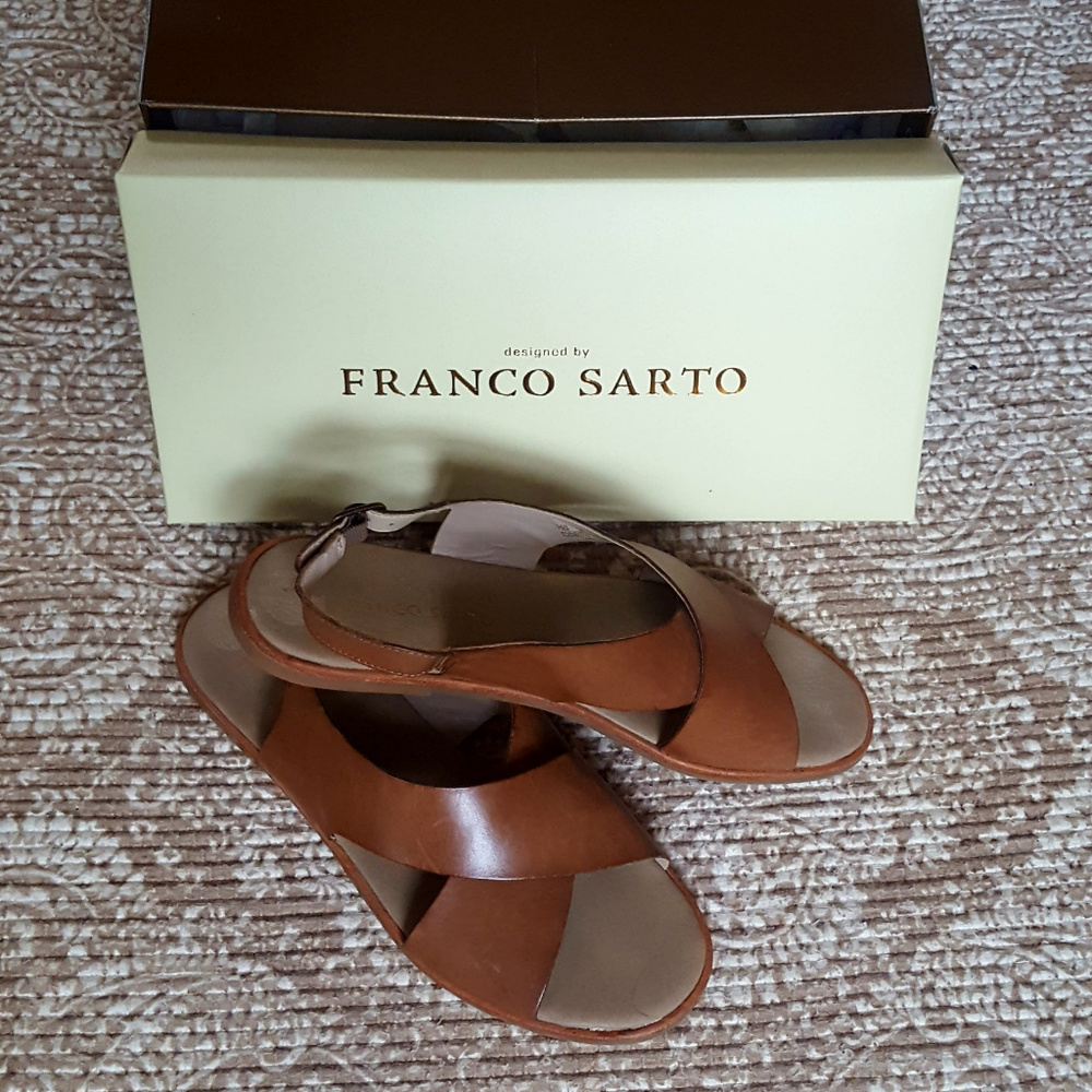 Leather Flats, sandals